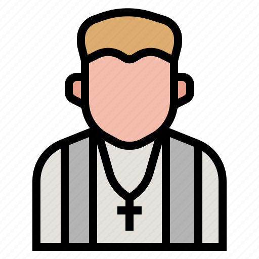 Avatar, chiristian, jesus, monk, pastor, priest, religion icon - Download on Iconfinder
