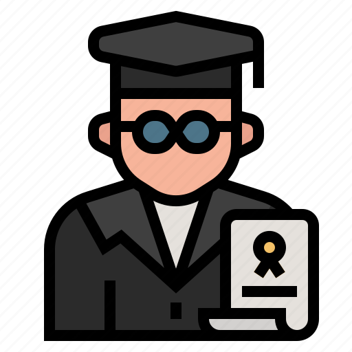 Avatar, education, expert, graduate, occupation, profession, teacher icon - Download on Iconfinder