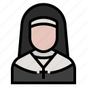 catholicnun, convent, missionary, nun, occupation, priest, sister