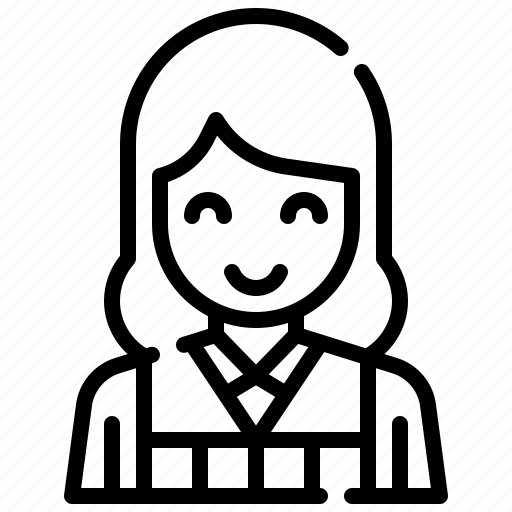 Judge, professional, lawyer, professions, woman icon - Download on Iconfinder