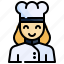 chef, professions, jobs, restaurant, woman, food 