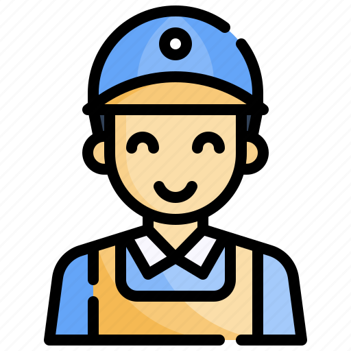 Loader, professions, jobs, man, delivery icon - Download on Iconfinder