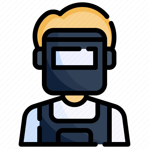 Welder, worker, professions, jobs, man icon - Download on Iconfinder
