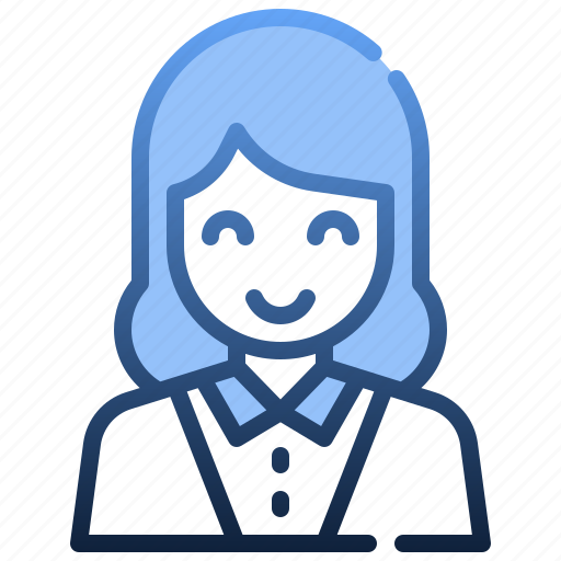 Manager, worker, woman, management, professions, jobs icon - Download on Iconfinder