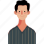 person, face, portrait, avatar, woman, man, user, character, assistant, profile, software, network 