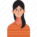 person, face, portrait, avatar, woman, man, user, character, assistant, profile, software, network