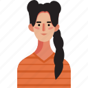 person, face, portrait, avatar, woman, man, user, character, assistant, profile, software, network