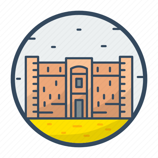 Kharaneh, castle, archeology, architecture, jordan icon - Download on Iconfinder