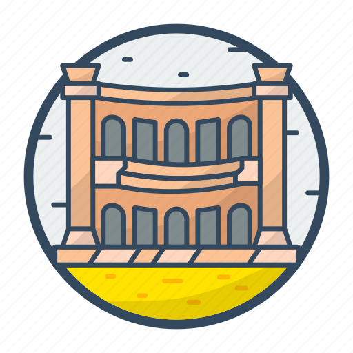 Nymphaeum, roman, ancient, historic, jordan icon - Download on Iconfinder