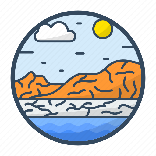 Sea, dead, salt, nature, tourism icon - Download on Iconfinder