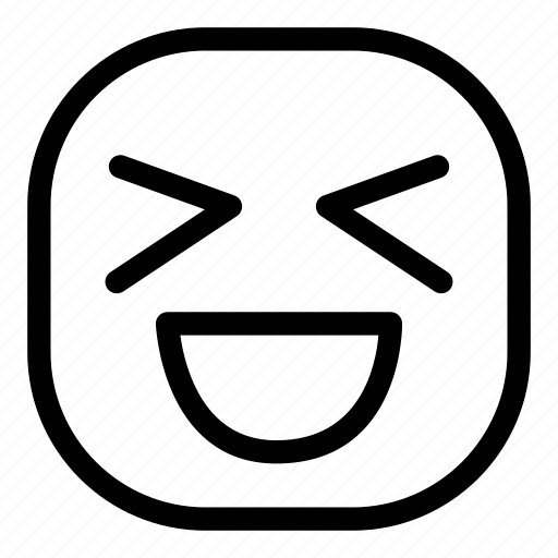 Emoji, laugh, lol, smile, joke, smiley, happy icon - Download on Iconfinder