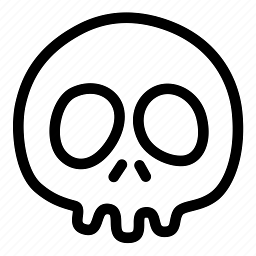 Skull, dead, danger, head, bone, death, skeleton icon - Download on Iconfinder