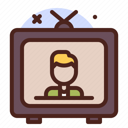 Old, tv, interview, news icon - Download on Iconfinder