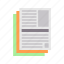 article, blog, content, pencil, page, newspaper, parchment, post