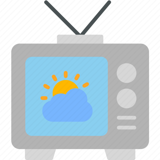 Climate, weather, forecast, tv, computer, monitor, news icon - Download on Iconfinder