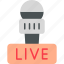 live, broadcast, online, signal, icon 