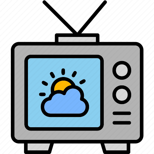 Climate, weather, forecast, tv, computer, monitor, news icon - Download on Iconfinder