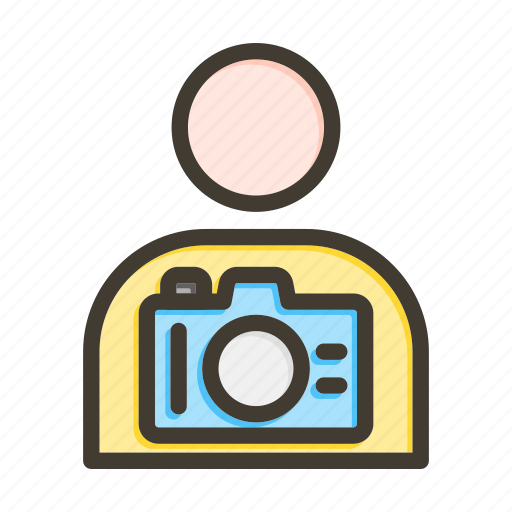 Camera, man, male, photography, photo, profile, person icon - Download on Iconfinder