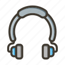 headphone, headset, music, earphone, audio