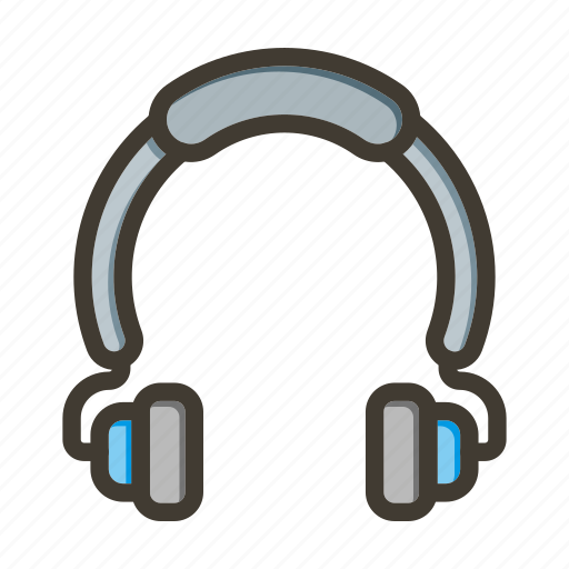 Headphone, headset, music, earphone, audio icon - Download on Iconfinder