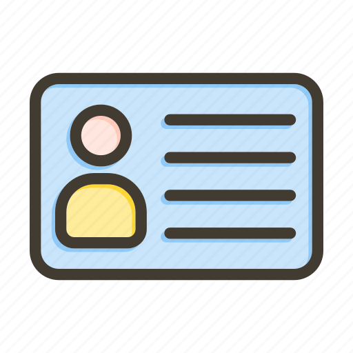 Id, card, finance, identity, profile, badge, credit icon - Download on Iconfinder