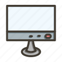 monitor, computer, screen, display, device
