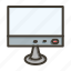 monitor, computer, screen, display, device 