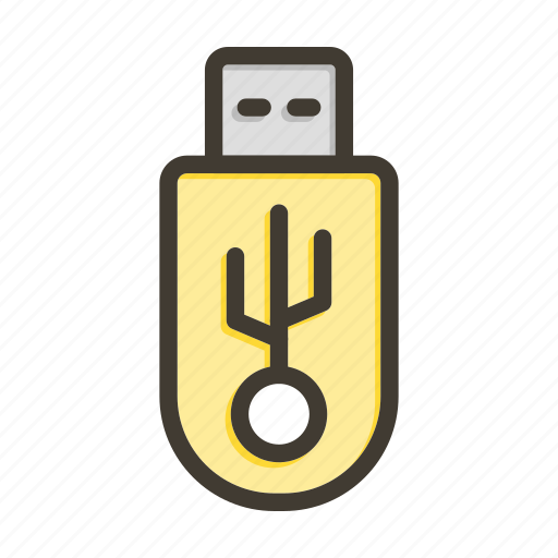 Pen drive, usb, flash-drive, drive, storage icon - Download on Iconfinder