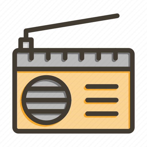 Radio, audio, music, communication, device icon - Download on Iconfinder
