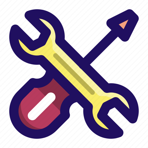 Fix, repair, screw, screwdriver, tool, wrench icon - Download on Iconfinder