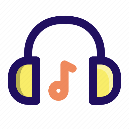 Audio, headphone, headset, listen, listening, music icon - Download on Iconfinder