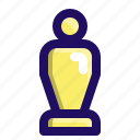 academy, award, film, movie, oscar, trophy