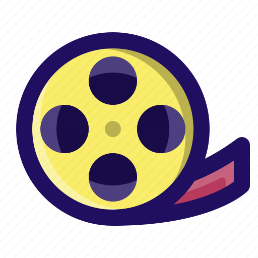 Cinema, film, filmstrip, movie, roll, spool icon - Download on Iconfinder