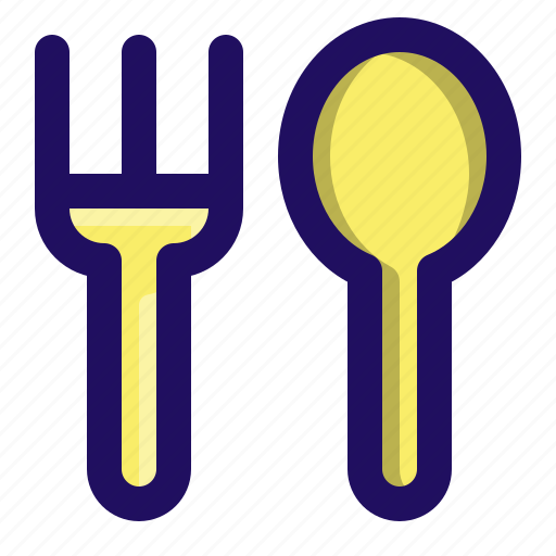 Cutlery, eat, fork, restaurant, spoon icon - Download on Iconfinder