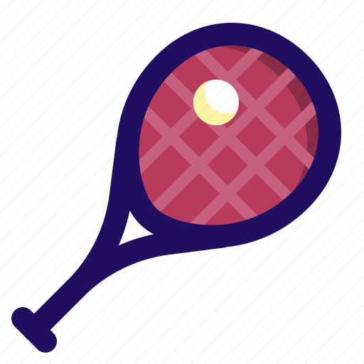 Ball, game, racket, racquet, sport, tennis icon - Download on Iconfinder