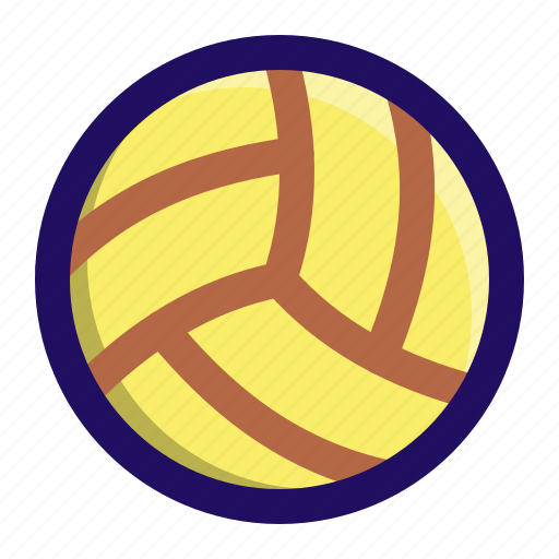 Ball, beach, game, sport, volley, volleyball icon - Download on Iconfinder