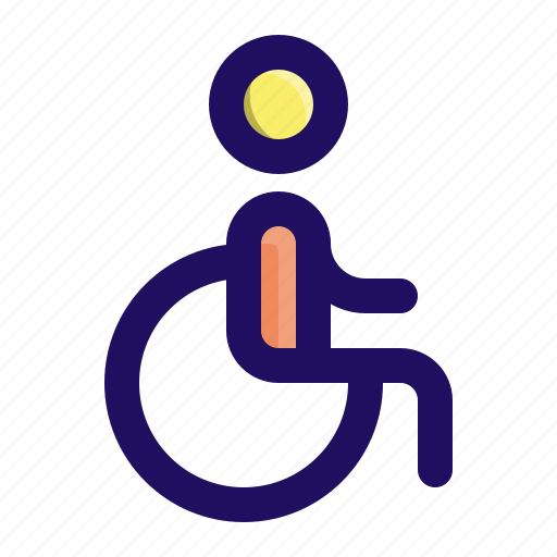 Chair, handicap, seat, sign, wheel, wheelchair icon - Download on Iconfinder