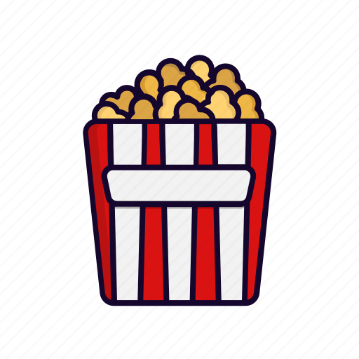 Pop, corn, food, cinema, pop corn icon - Download on Iconfinder