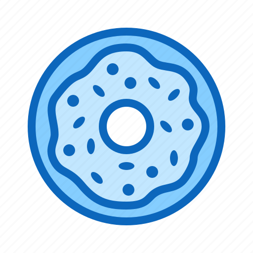 Donut, doughnut, fast, food, junk, sweet icon - Download on Iconfinder
