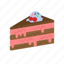 cake, food, dessert, bakery