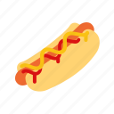 hotdog, junk food, hot dog, food, meal