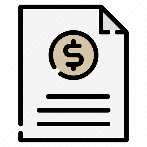 Charter, agreement, document, business and finance, contract, dollar, signature icon - Download on Iconfinder