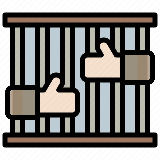 Bars, law, justice, authority, litigation, punishment, barrister icon - Download on Iconfinder