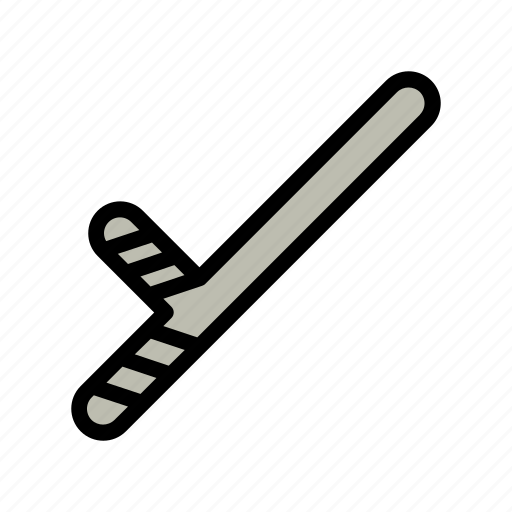 Nightstick, law, justice, authority, litigation, punishment, barrister icon - Download on Iconfinder