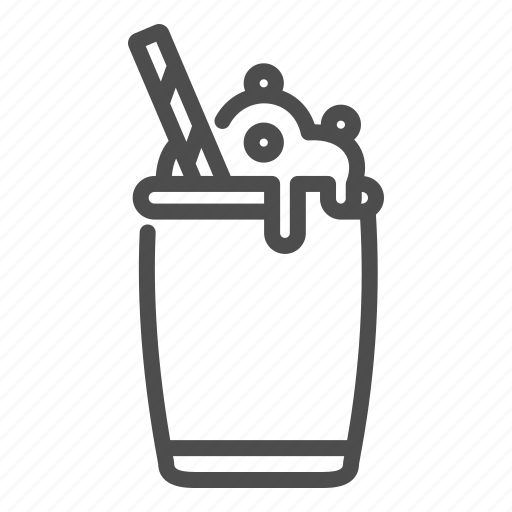 Milkshake, shake, milk, cocktail, drink icon - Download on Iconfinder