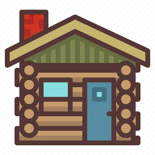 Cabin, log, log cabin, logs, nature, outdoors, woods icon - Download on Iconfinder