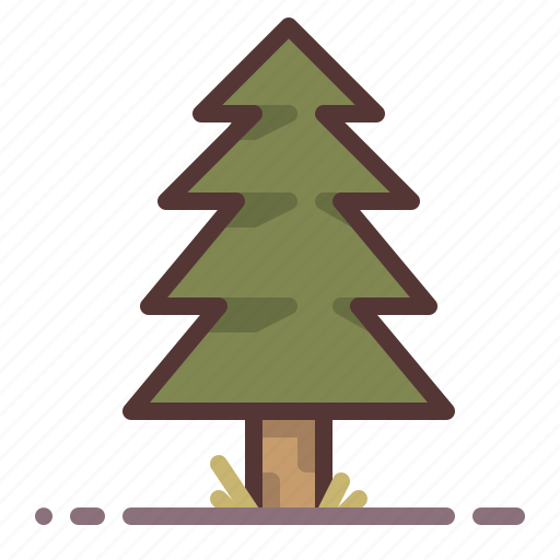 Coniferous, evergreen, fir, forest, park, pine, tree icon - Download on Iconfinder