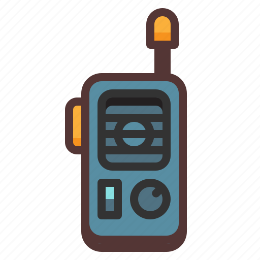 Communication, handheld, radio, talkie, two way, walkie, walkie talkie icon - Download on Iconfinder