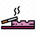 ashtray, cigarette, smoking, tobacco