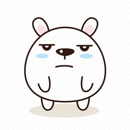 Boring, animals, pet, character, kawaii icon - Download on Iconfinder